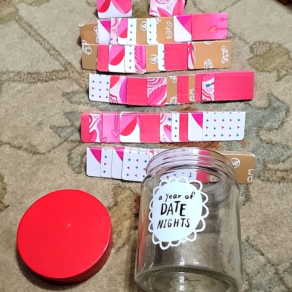 Hallmark Datenight in a jar. a Year of DATE NIGHTS